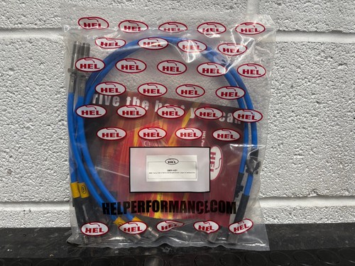 Hel braided brake hose set - hel,