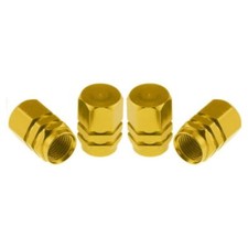 Valve Dust Caps Gold for BMW